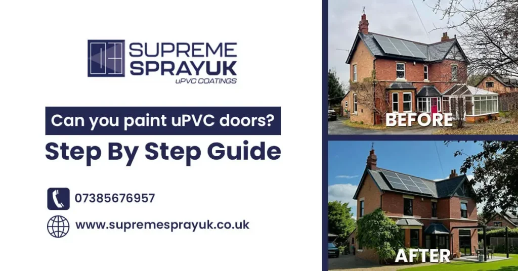Can You Paint uPVC Doors